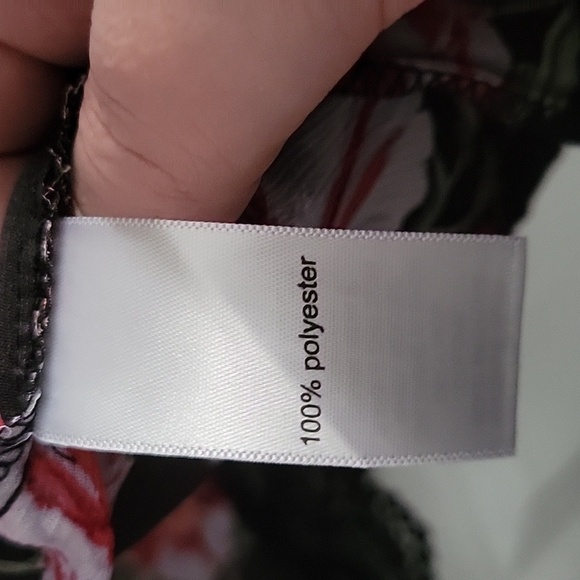 MAURICES Sheer with Lace Floral Open Kimono - Picture 6 of 9